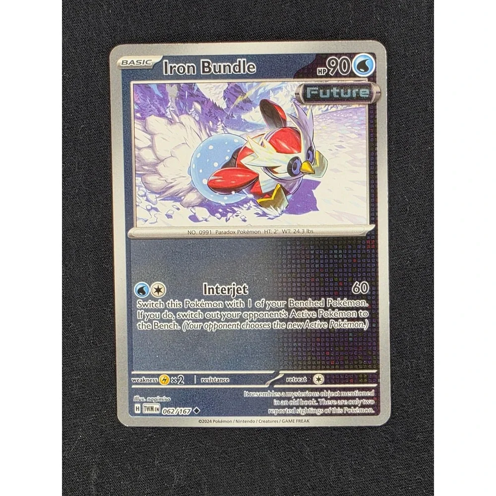 Pokemon TCG Iron Bundle Future 062/167 Basic Card - Picture 1 of 1